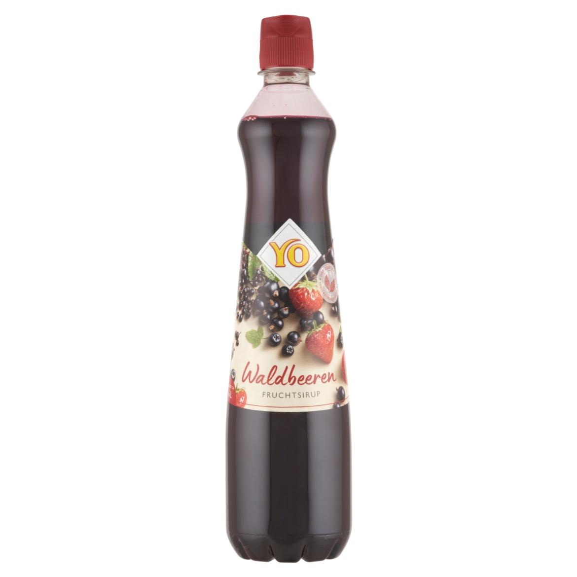 Yo erdei gyümölcs ízesítésű szörp 0,7 l