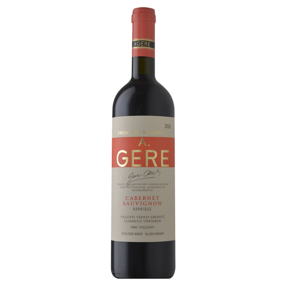 Gere Attila - Cabernet Sauvignon Barrique 2017
