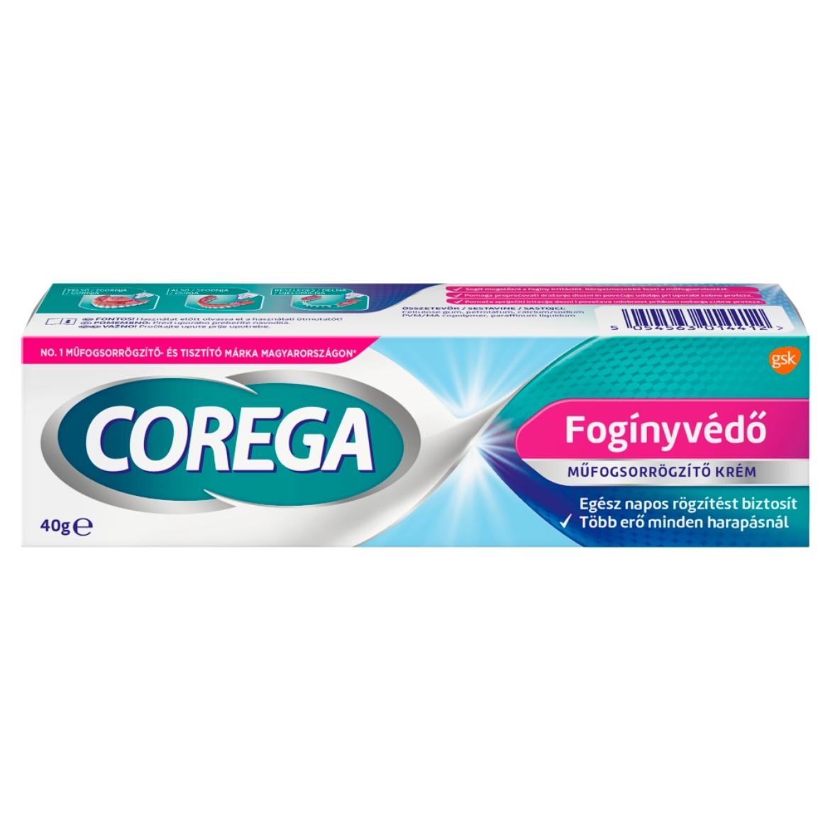Corega fogínyvédő műfogsorrögzítő krém