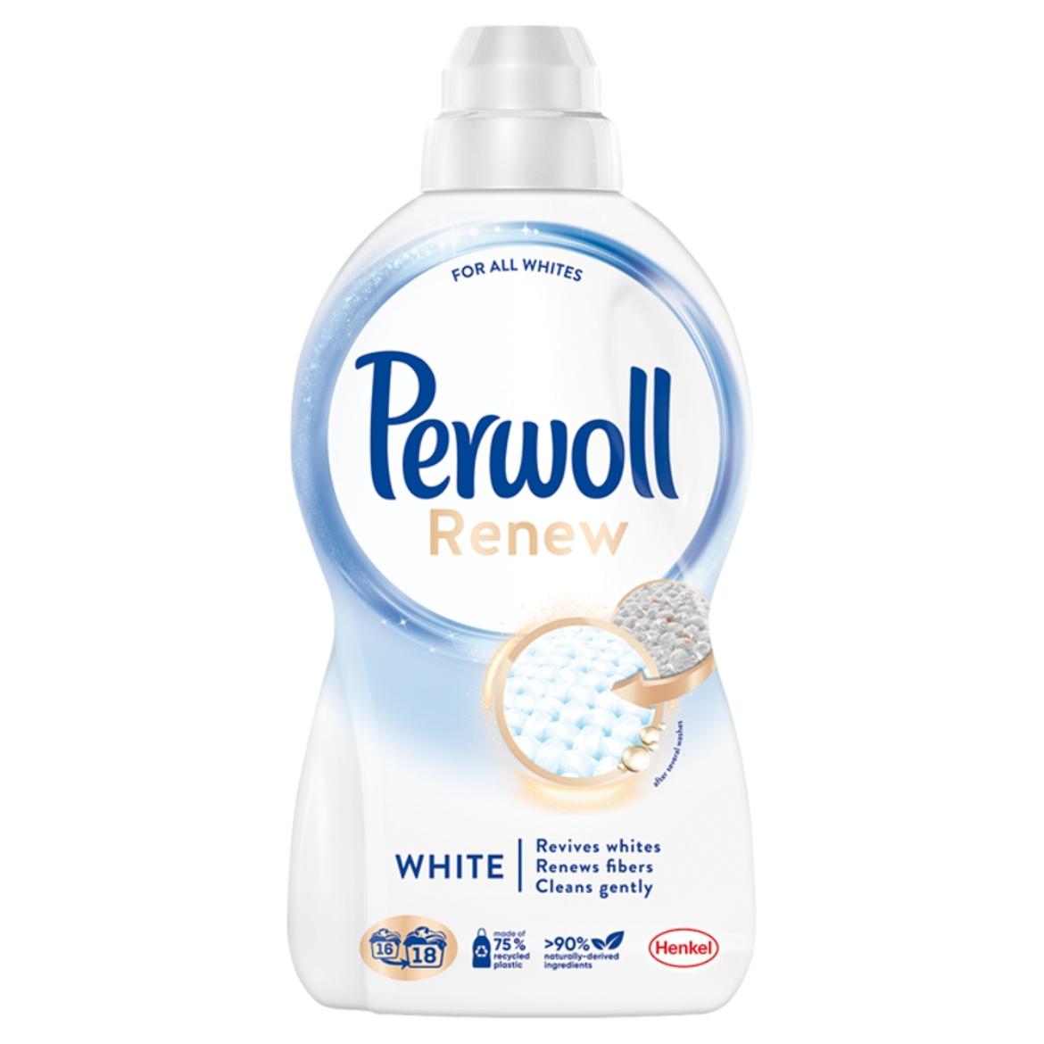 Perwoll Renew White finommosószer fehér textíliákhoz 18 mosás