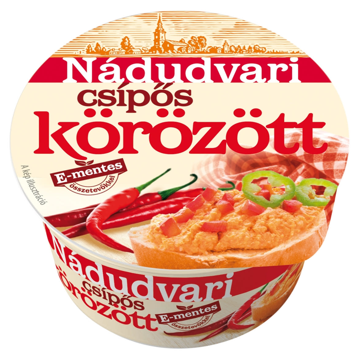 Nádudvari csípős körözött