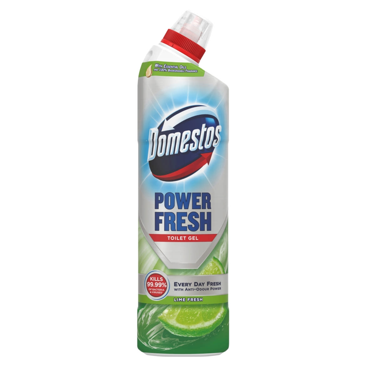 Domestos Power Fresh Lime Fresh WC tisztító gél