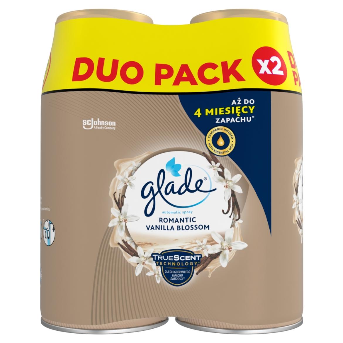 Glade Vanilia automata légfrissítő utántöltő duo pack 2x