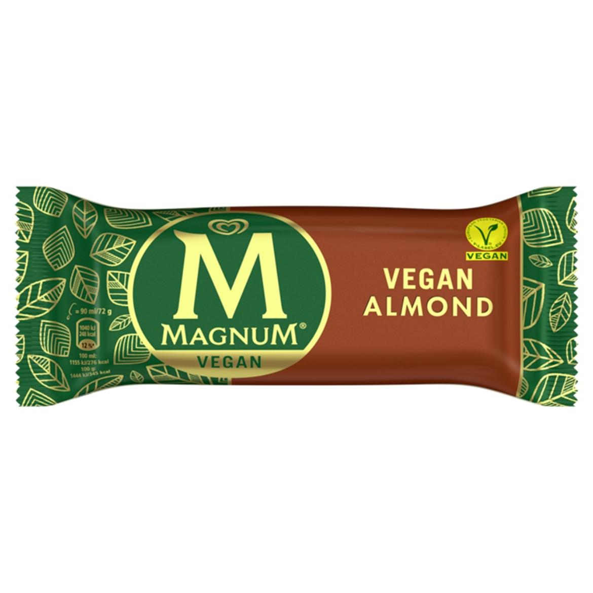 Magnum pálcikás jégkrém vegán Mandula