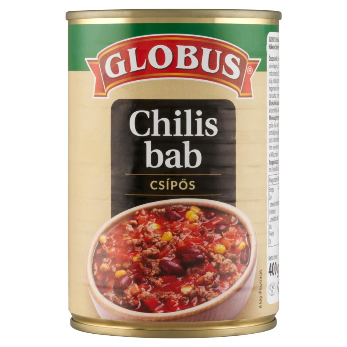 Globus csípős chilis bab