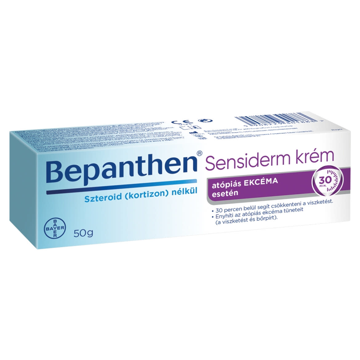 Bepanthen Sensiderm krém ekcéma és egyéb bőrirritáció esetén