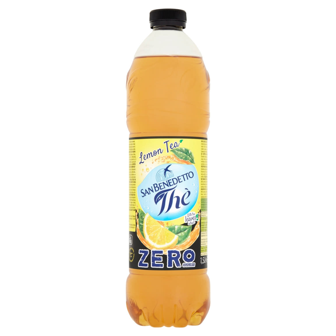 San Benedetto Zero citromos ice tea ízű üdítőital hozzáadott cukor nélkül, édesítőszerekkel 1,5 l