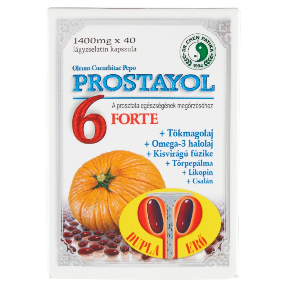 Dr. Chen Patika Prostayol 6 Forte étrend-kiegészítő kapszula