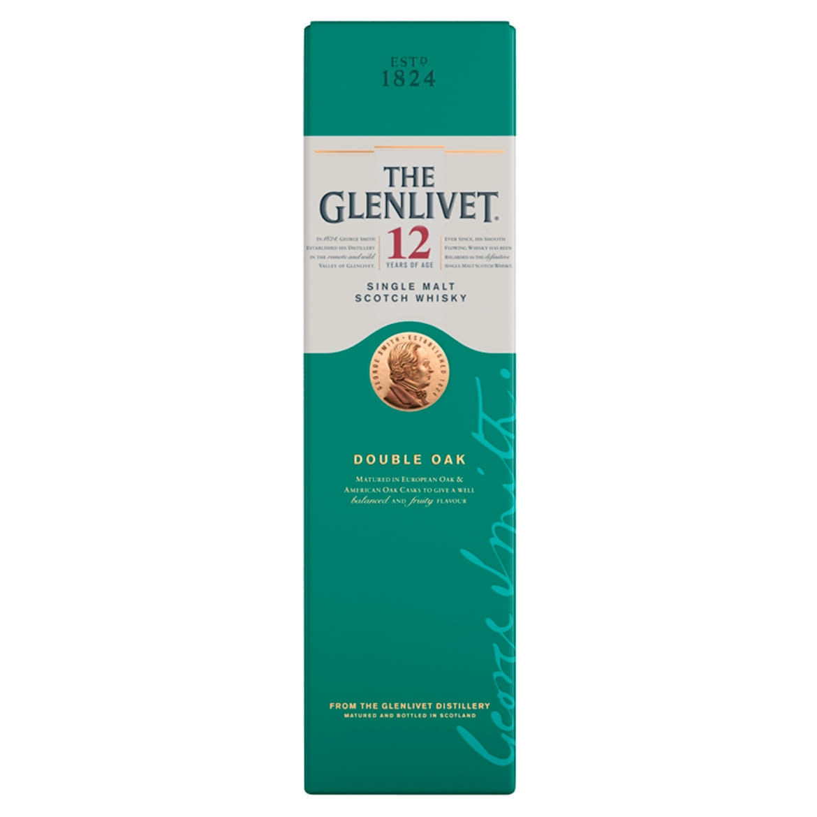 The Glenlivet 12Yo whiskey 40% 0,7 l