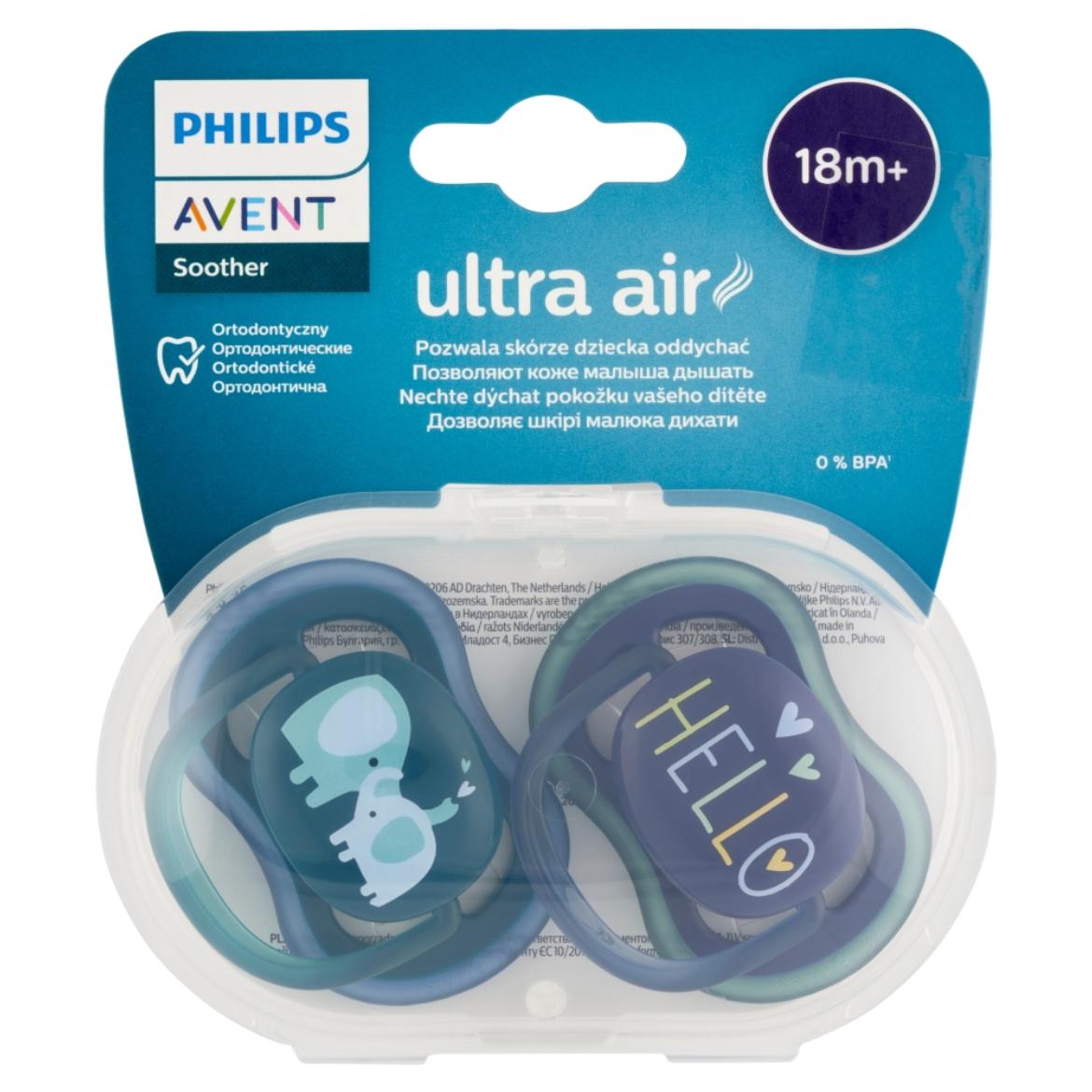 Philips Avent Ultra Air játszócumi 18 hónapos kortól