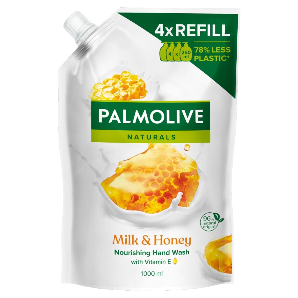 Palmolive Naturals Milk & Honey folyékony szappan utántöltő