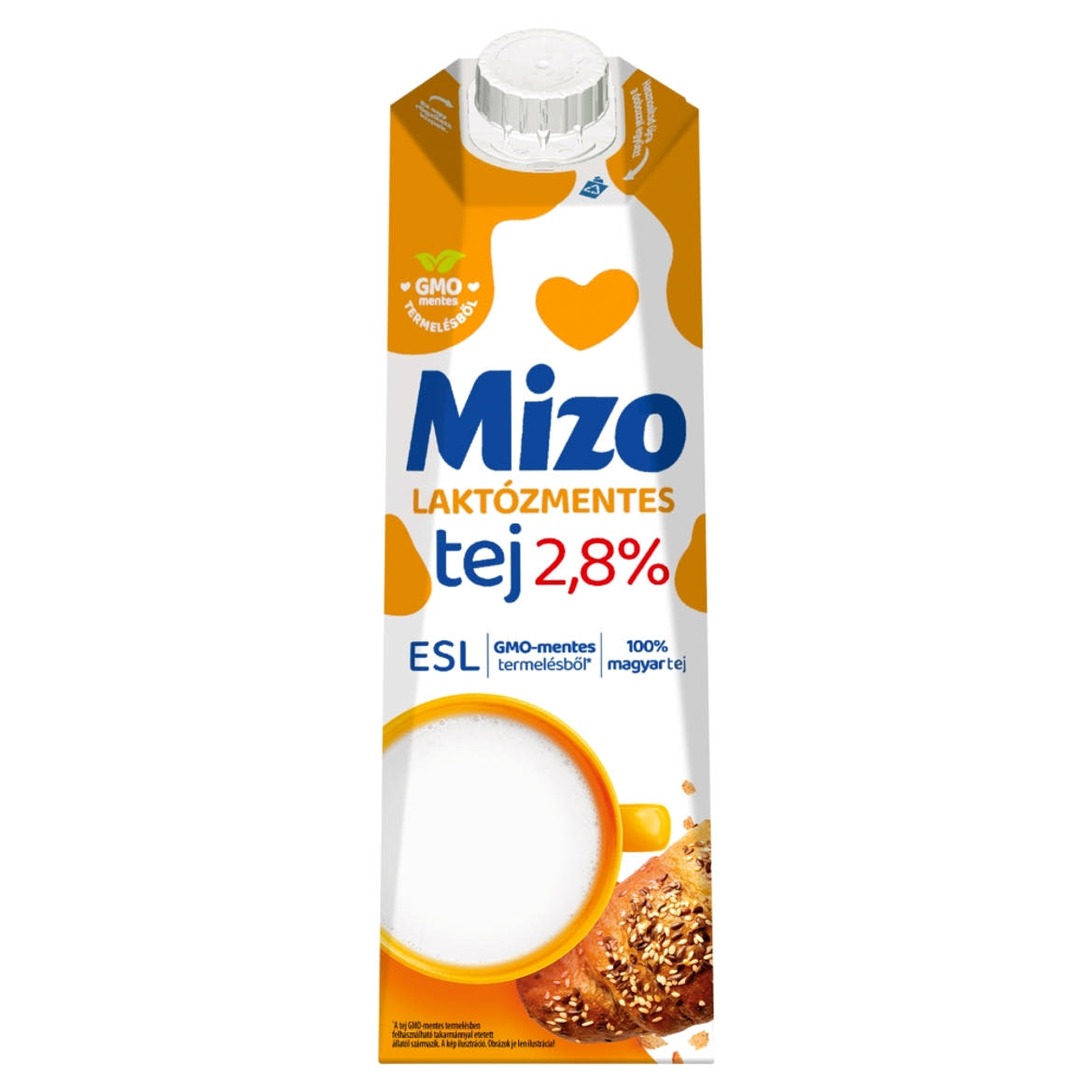 Mizo félzsíros laktózmentes tej 2,8%
