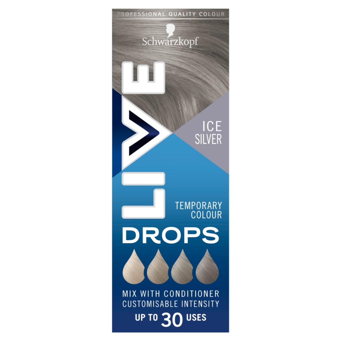 Schwarzkopf Color Live hajszínező /jeges ezüst
