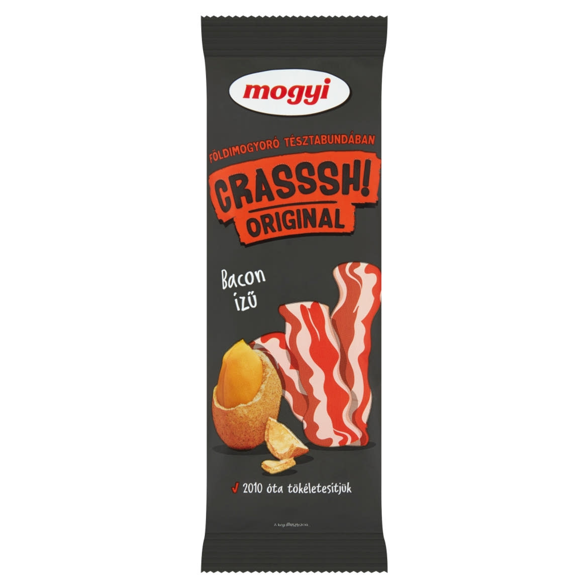 Mogyi Crasssh! bacon ízű tésztabundában pörkölt földimogyoró