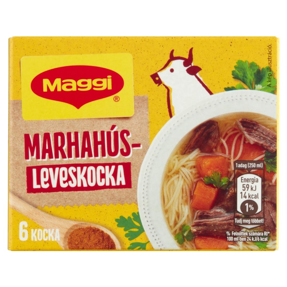 Maggi Marhahúsleves-kocka