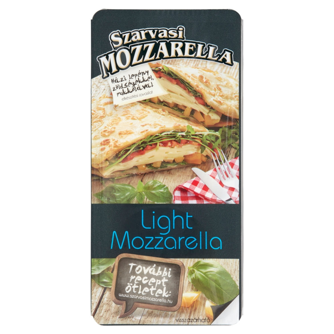 Szarvasi szeletelt light mozzarella sajt