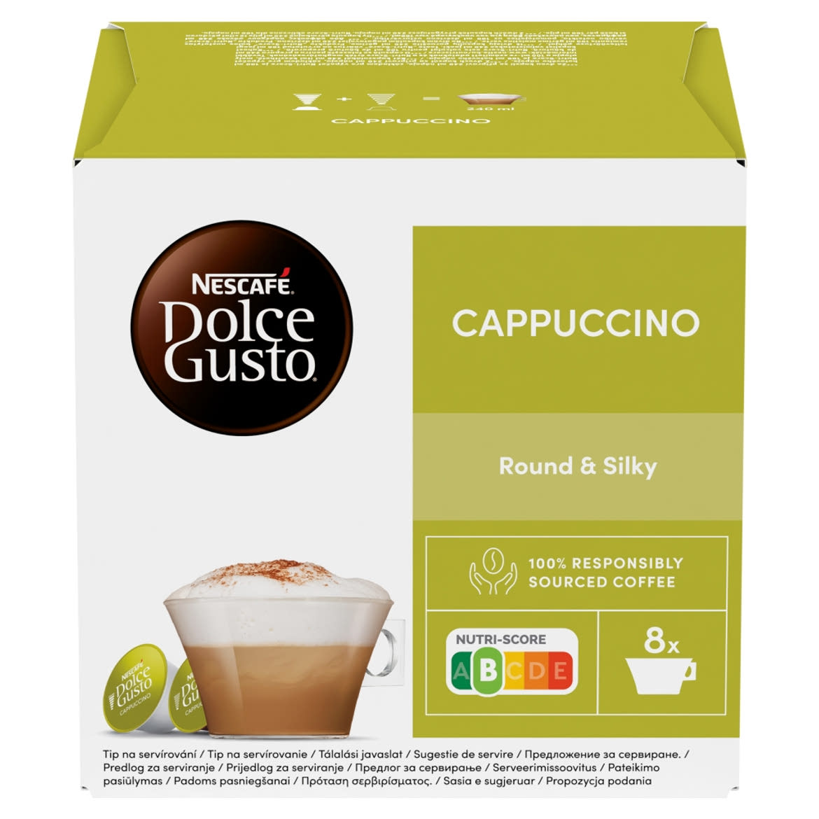 NESCAFÉ Dolce Gusto Cappuccino tej- és kávékapszula 8 csésze