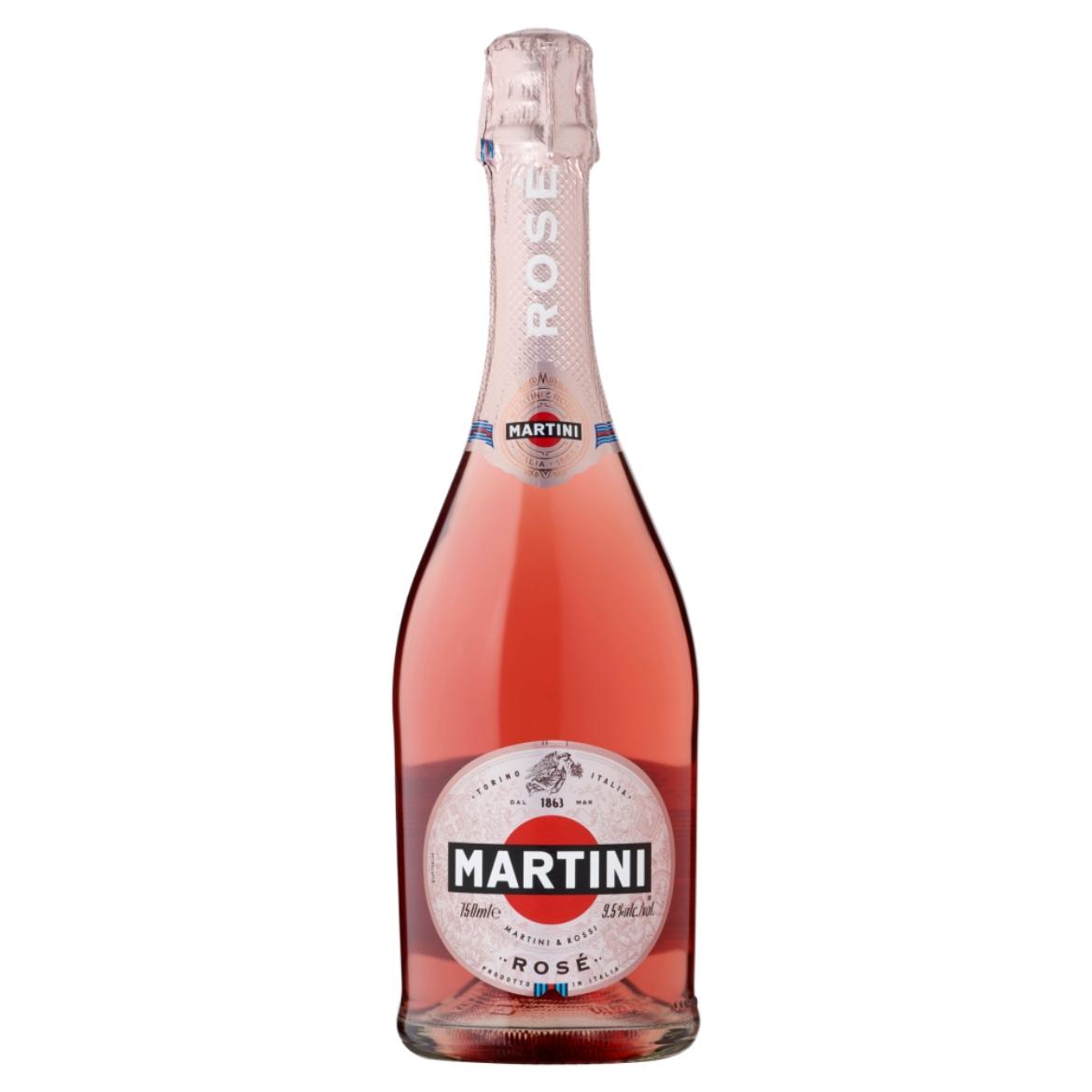 Martini Rosé félszáraz rosé minőségi pezsgő 9,5%