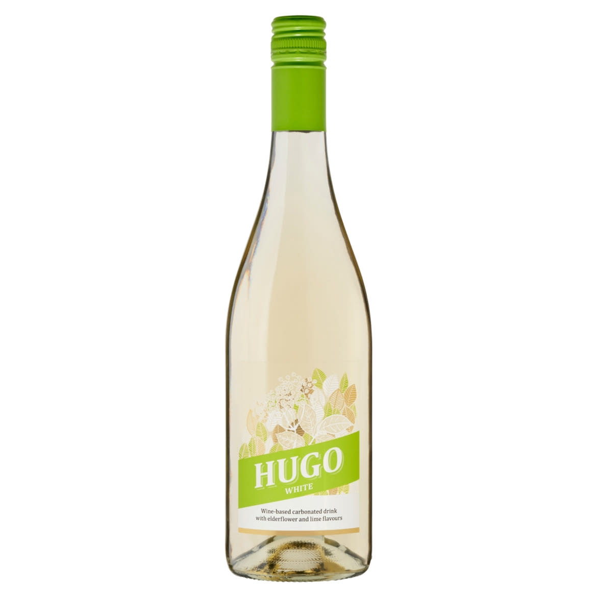 Hugo White fehérbor alapú, bodzavirág- és lime ízű szénsavas ital 7%