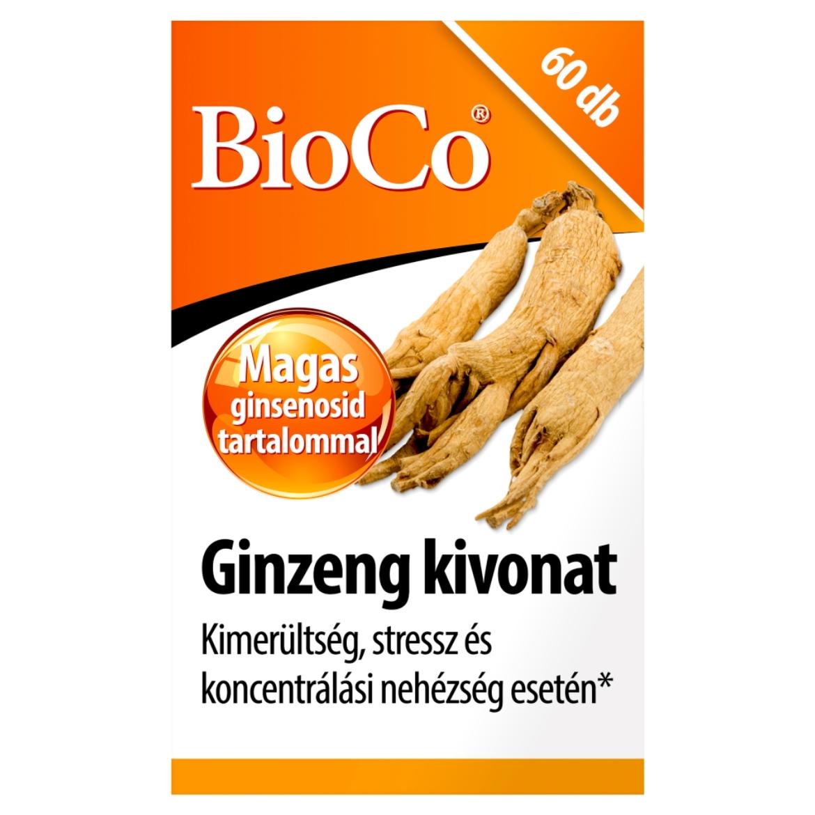 BioCo Ginzeng kivonat tabletta