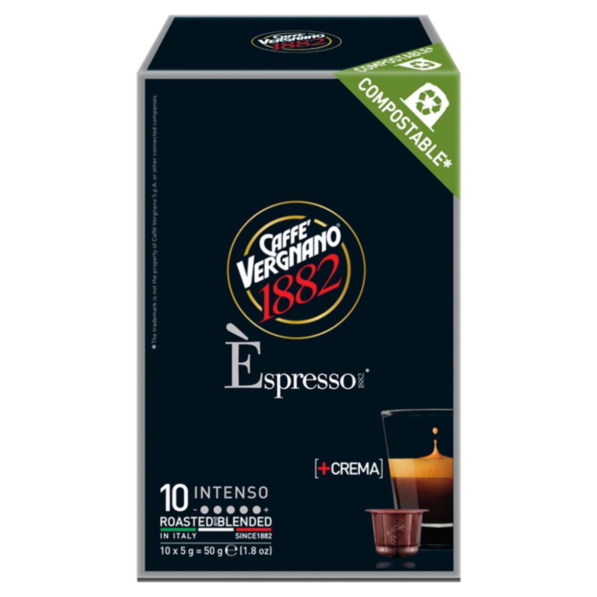 Caffè Vergnano Èpresso Intenso kávékapszula 10 db 50 g