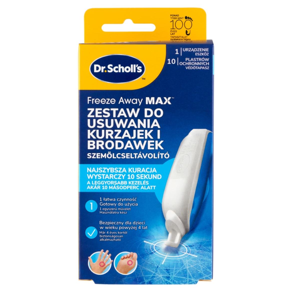 Scholl Freeze Away Max precíziós szemölcsfagyasztó spray
