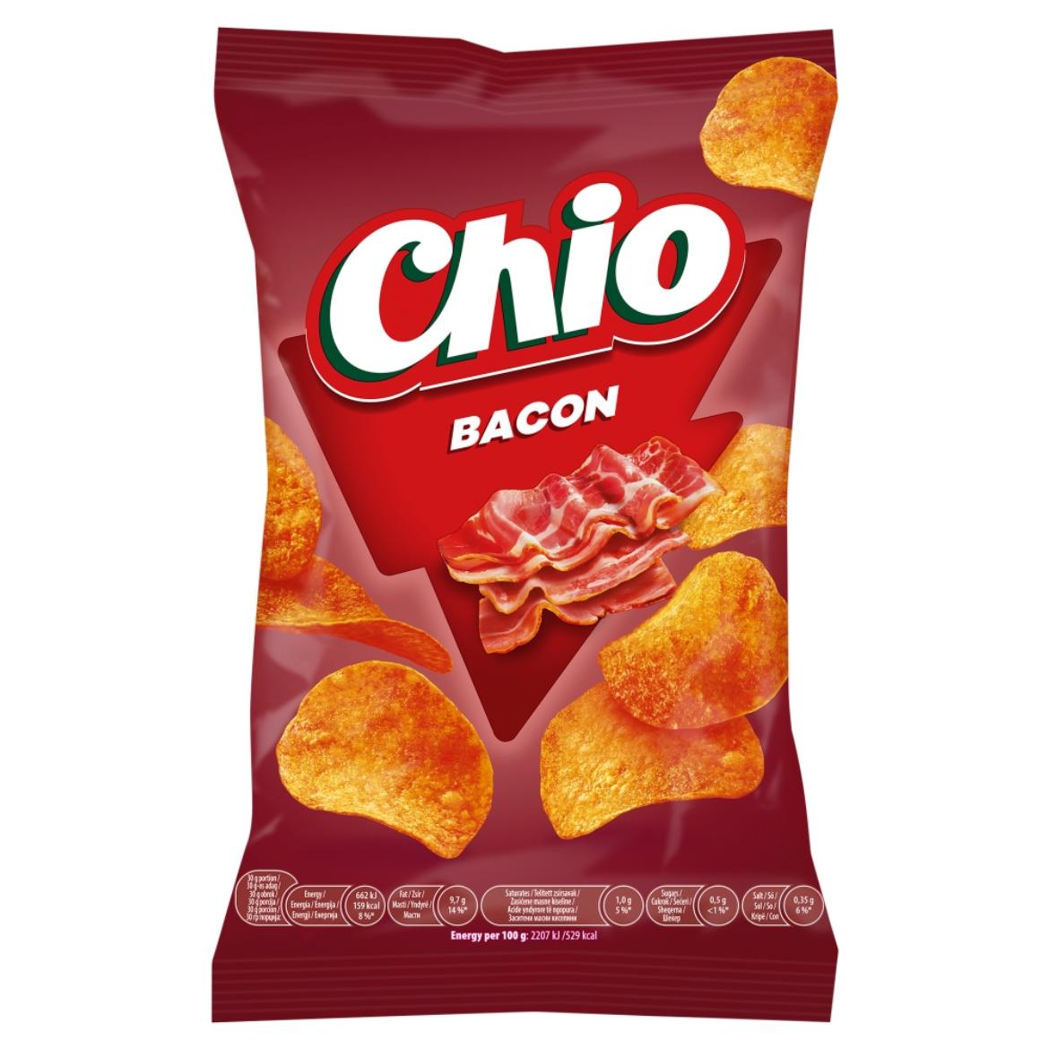 Chio szalonnás ízesítésű chips