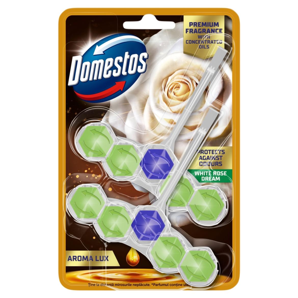 Domestos Aroma Lux White R. WC illatosító 2x