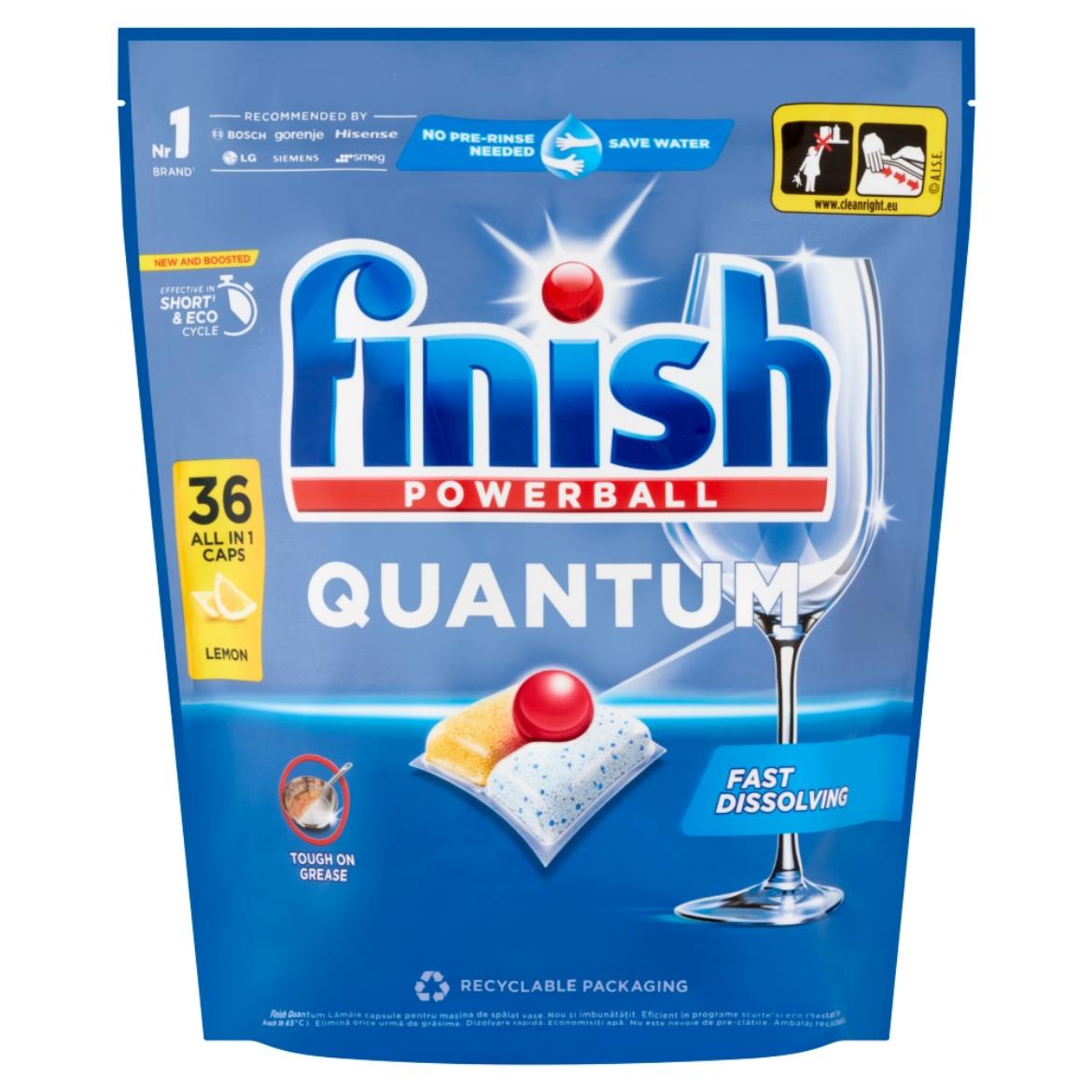 Finish Quantum All in 1 Citrom mosogatógép kapszula 36 db