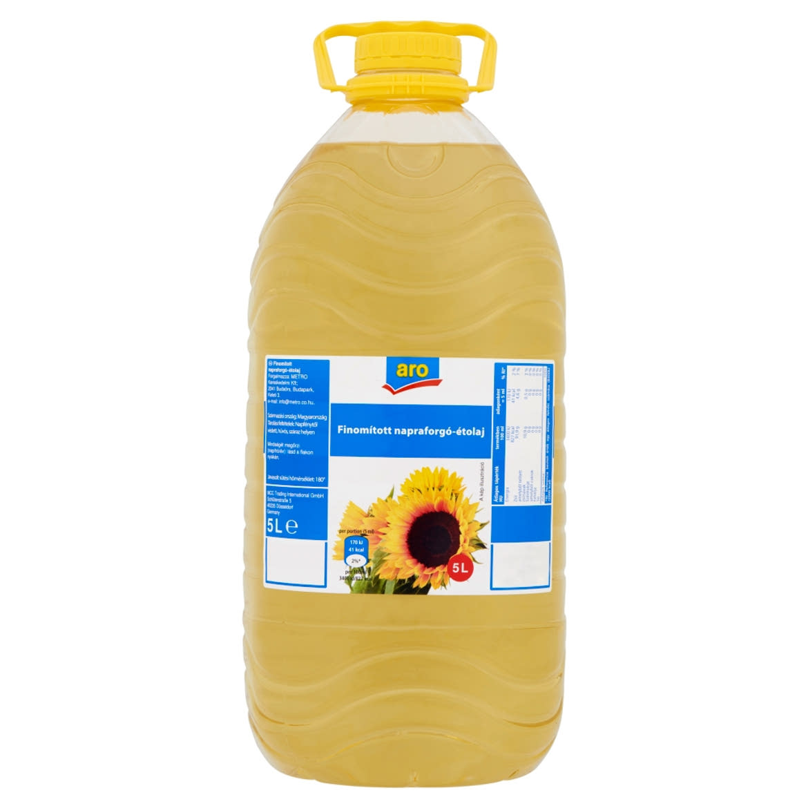 Aro finomított napraforgó-étolaj