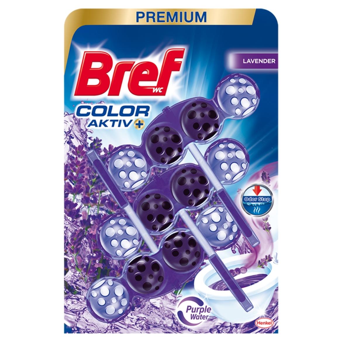Bref Color Aktiv Lavender WC-frissítő 3 x