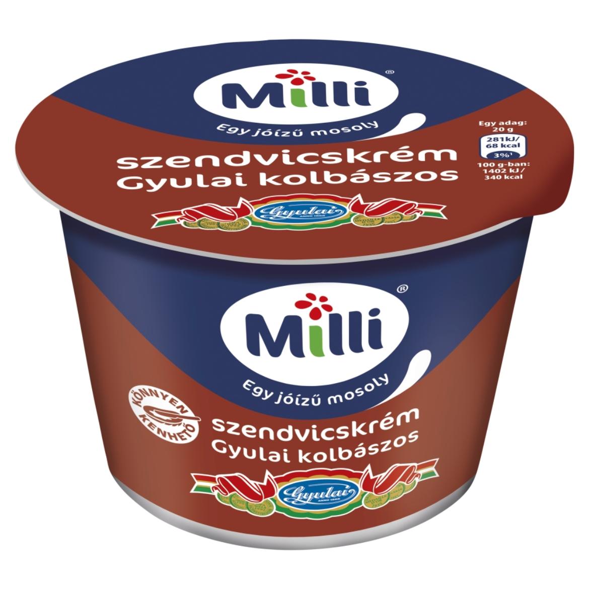 Milli gyulai kolbászos szendvicskrém