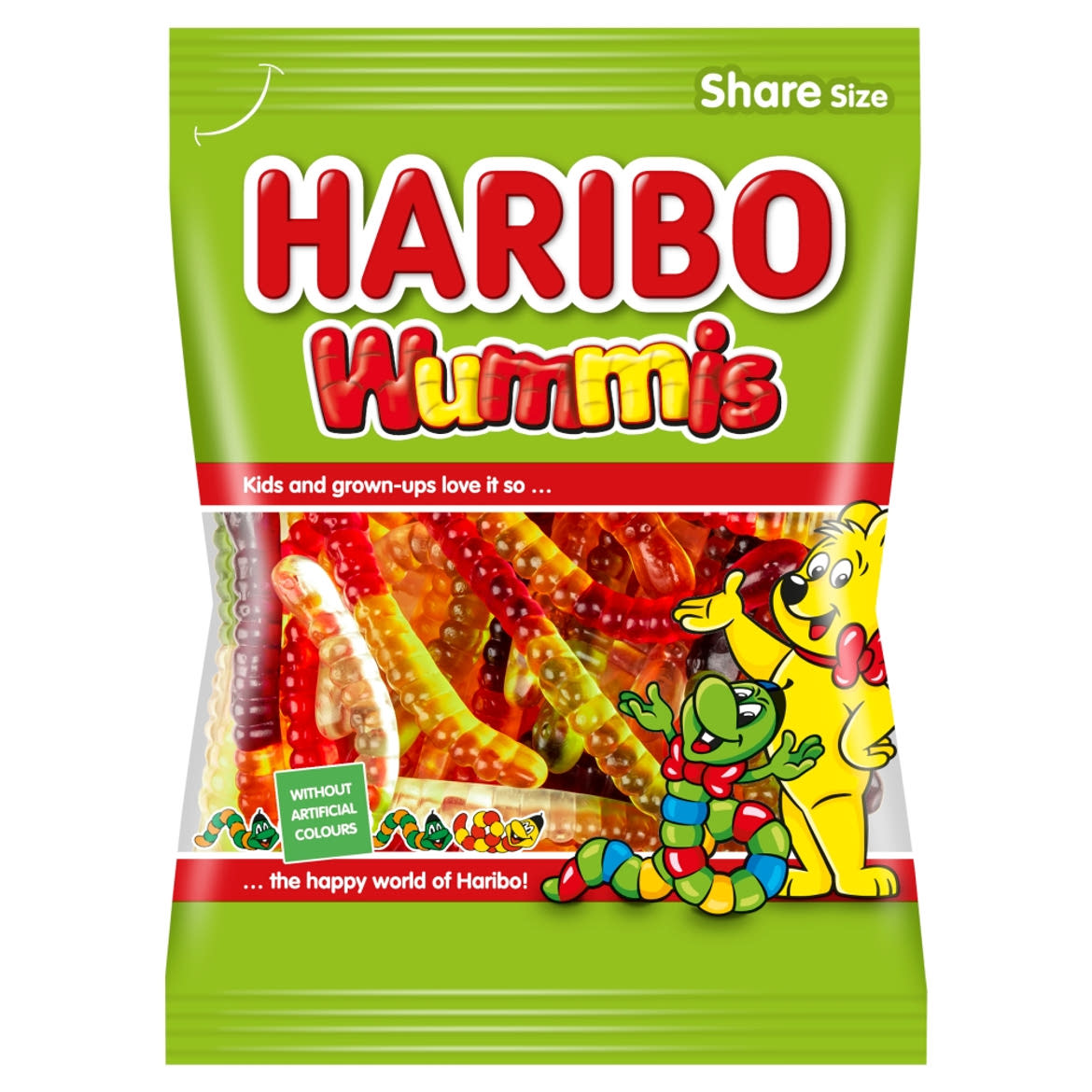 Haribo gumicukor kukacok wummis