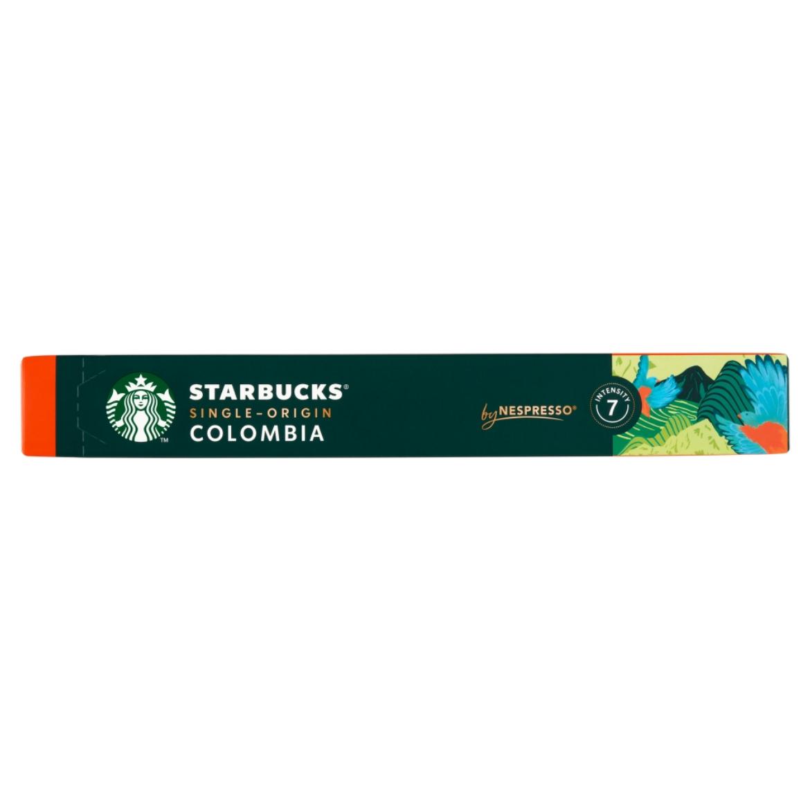 Starbucks by Nespresso Colombia őrölt pörkölt kávé 10 kapszula