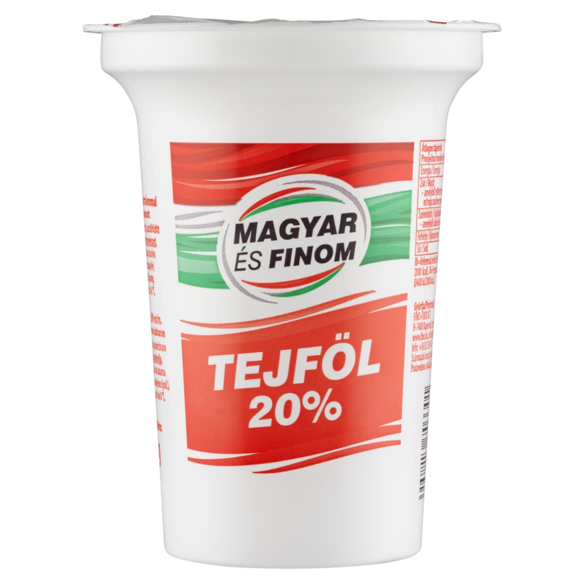 Magyar és Finom tejföl 20%