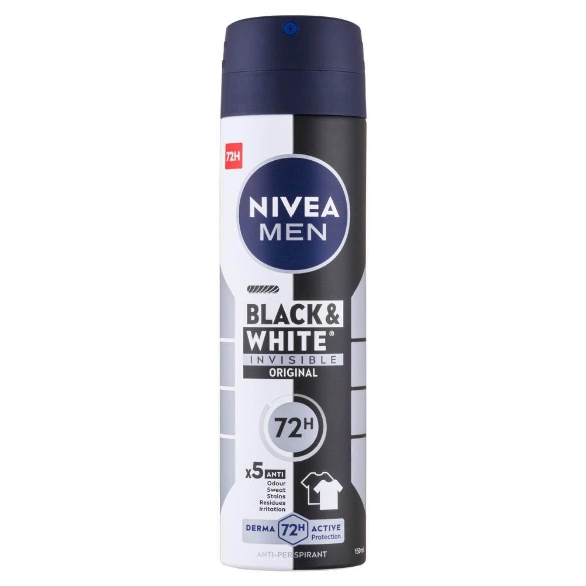 NIVEA MEN Black & White Invisible Original deo spray