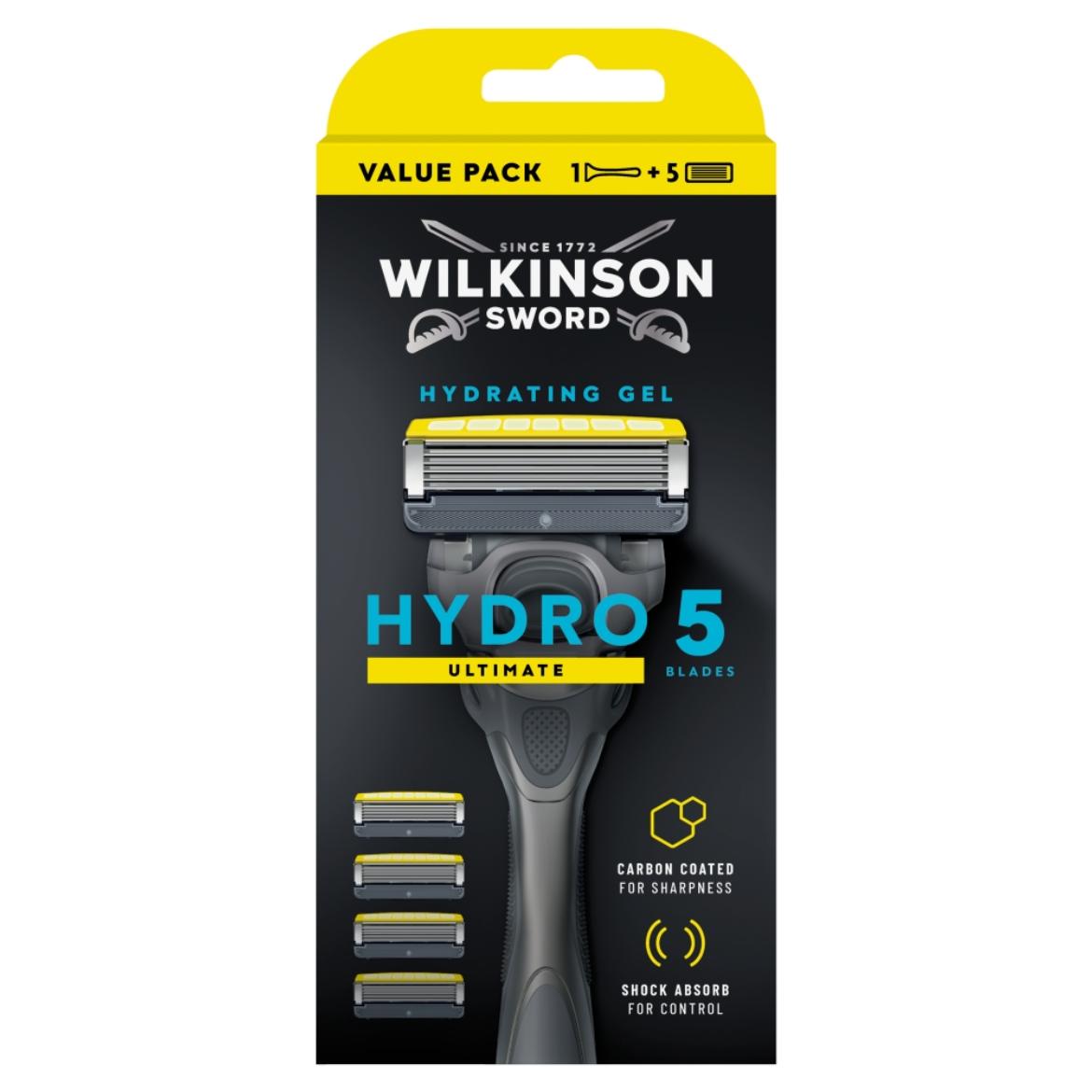 Wilkinson Hydro5 Advanced borotvakészülék + 5 betét 5 pengés
