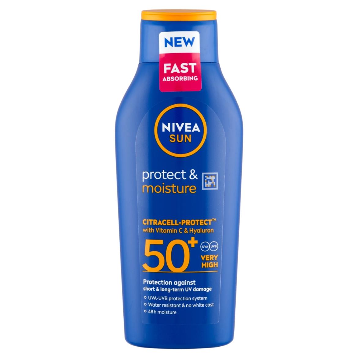 Nivea Sun Protect & Moisture hidratáló naptej FF50+