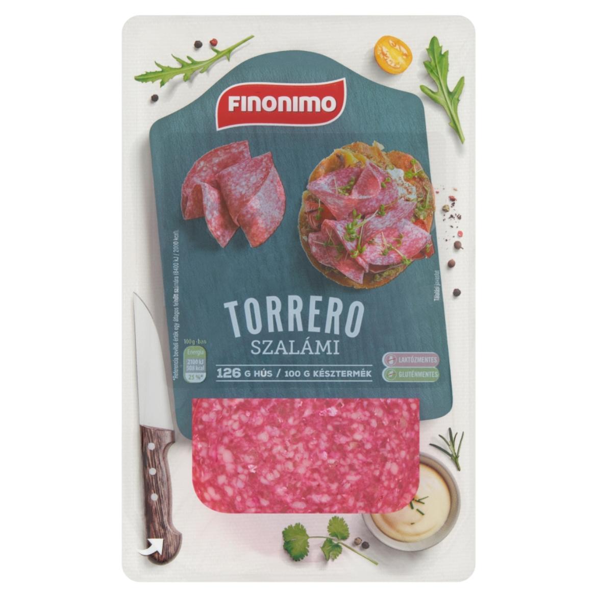Finonimo Torrero szeletelt szalámi 65 g
