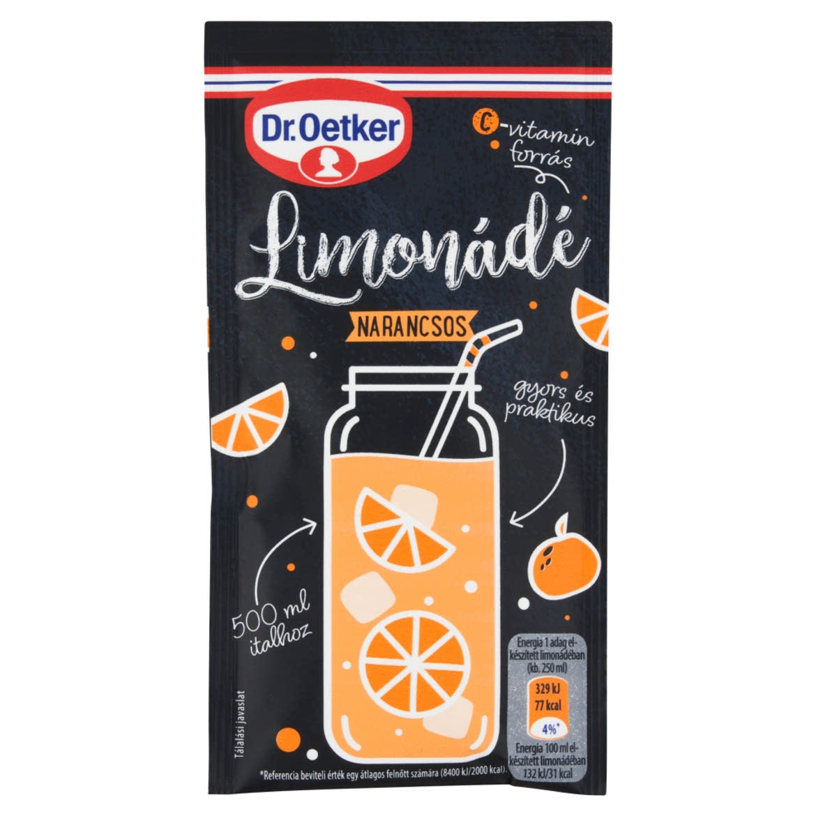 Dr. Oetker Limonádé narancsos italpor