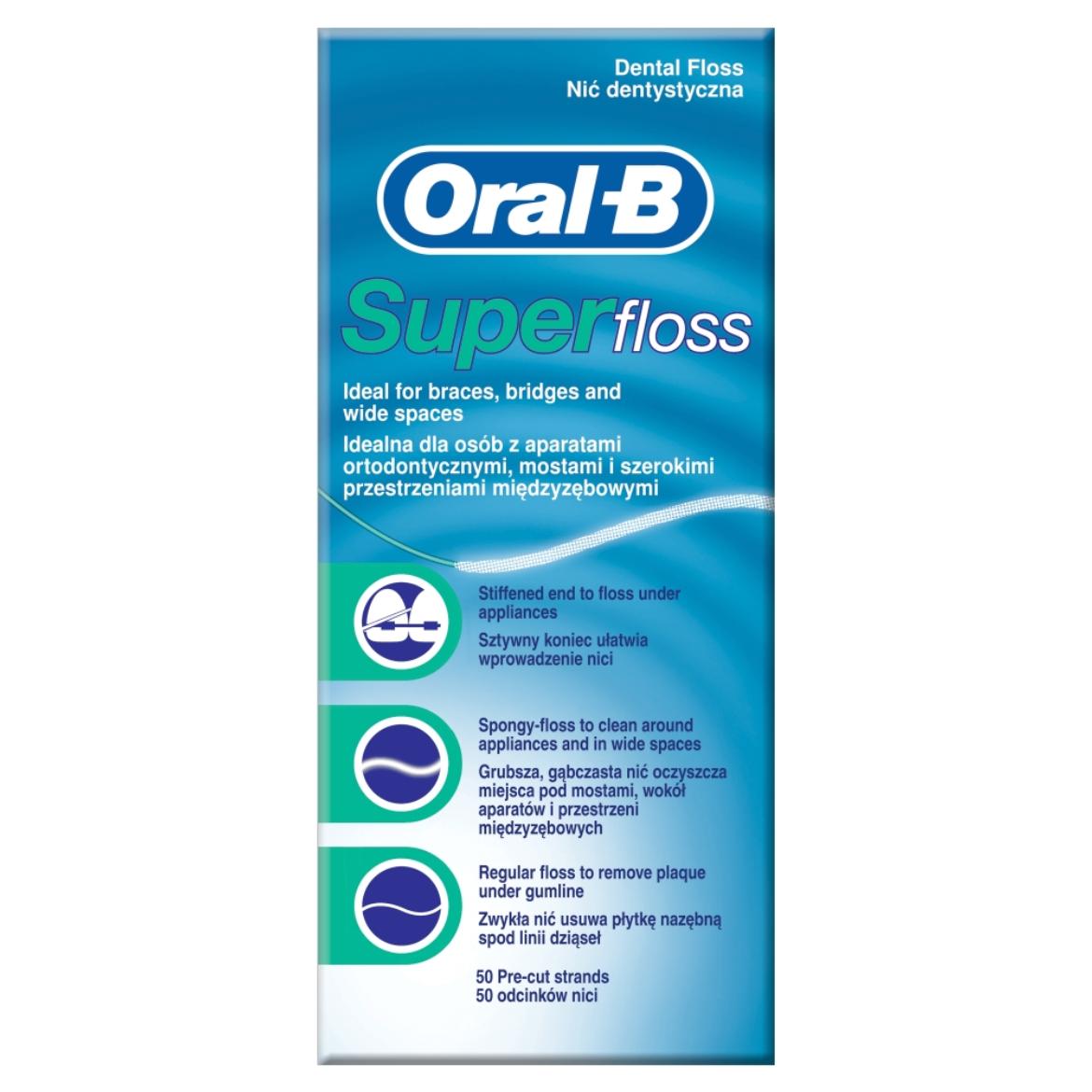 Oral-B Super Fogselyem, 50 db Előre Vágott Szál