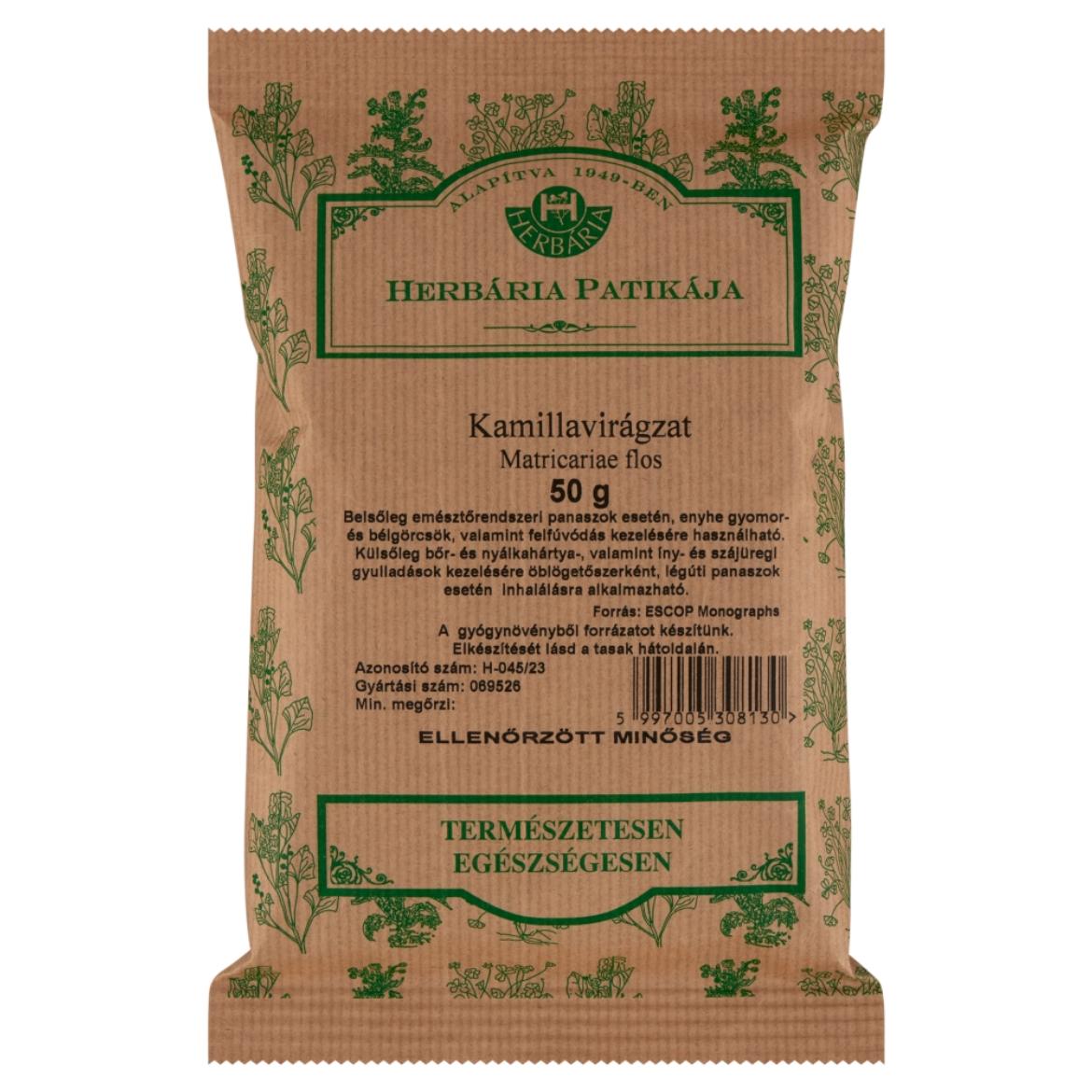 Herbária kamillavirág tea