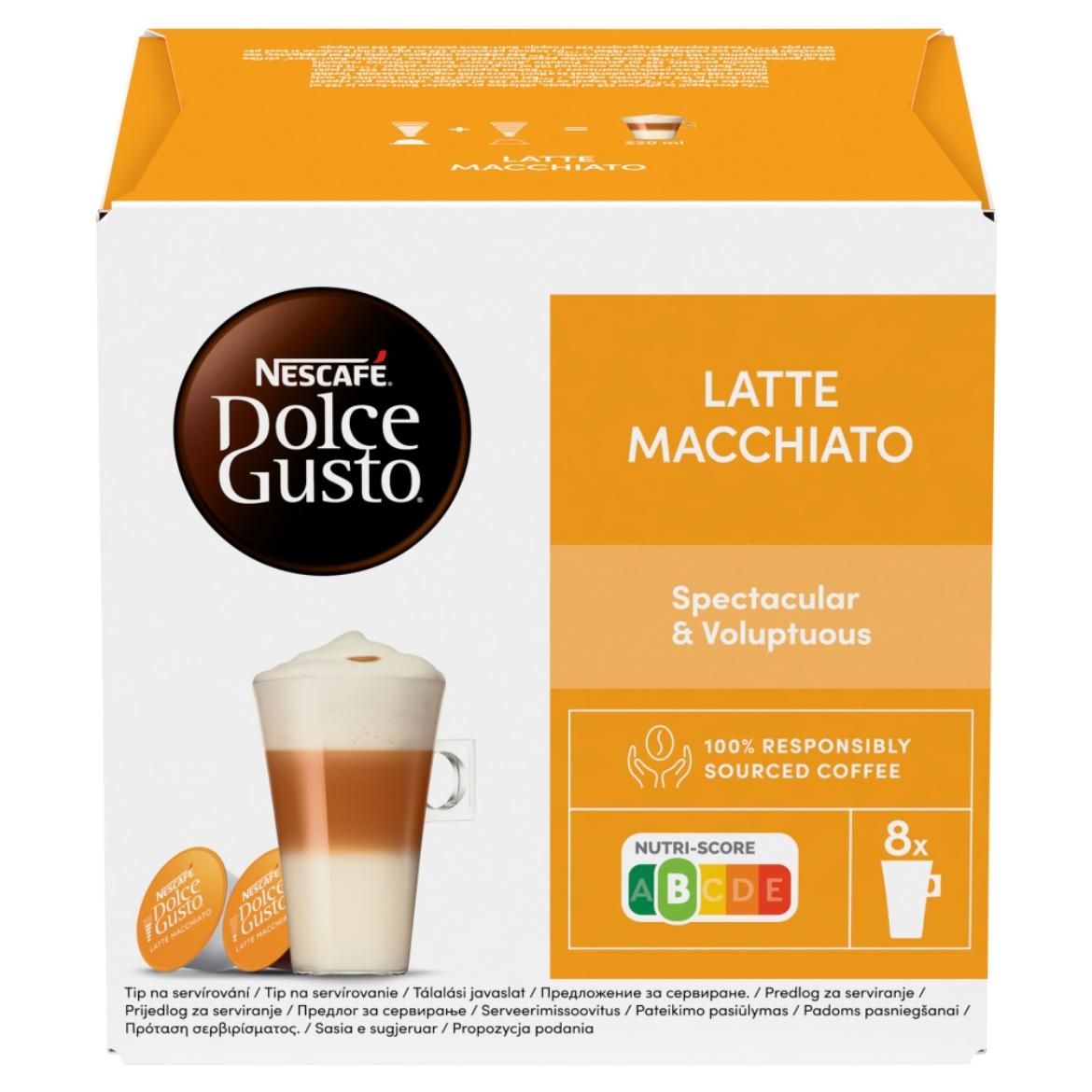 NESCAFÉ Dolce Gusto Latte Macchiato tej- és kávékapszula 8 csésze
