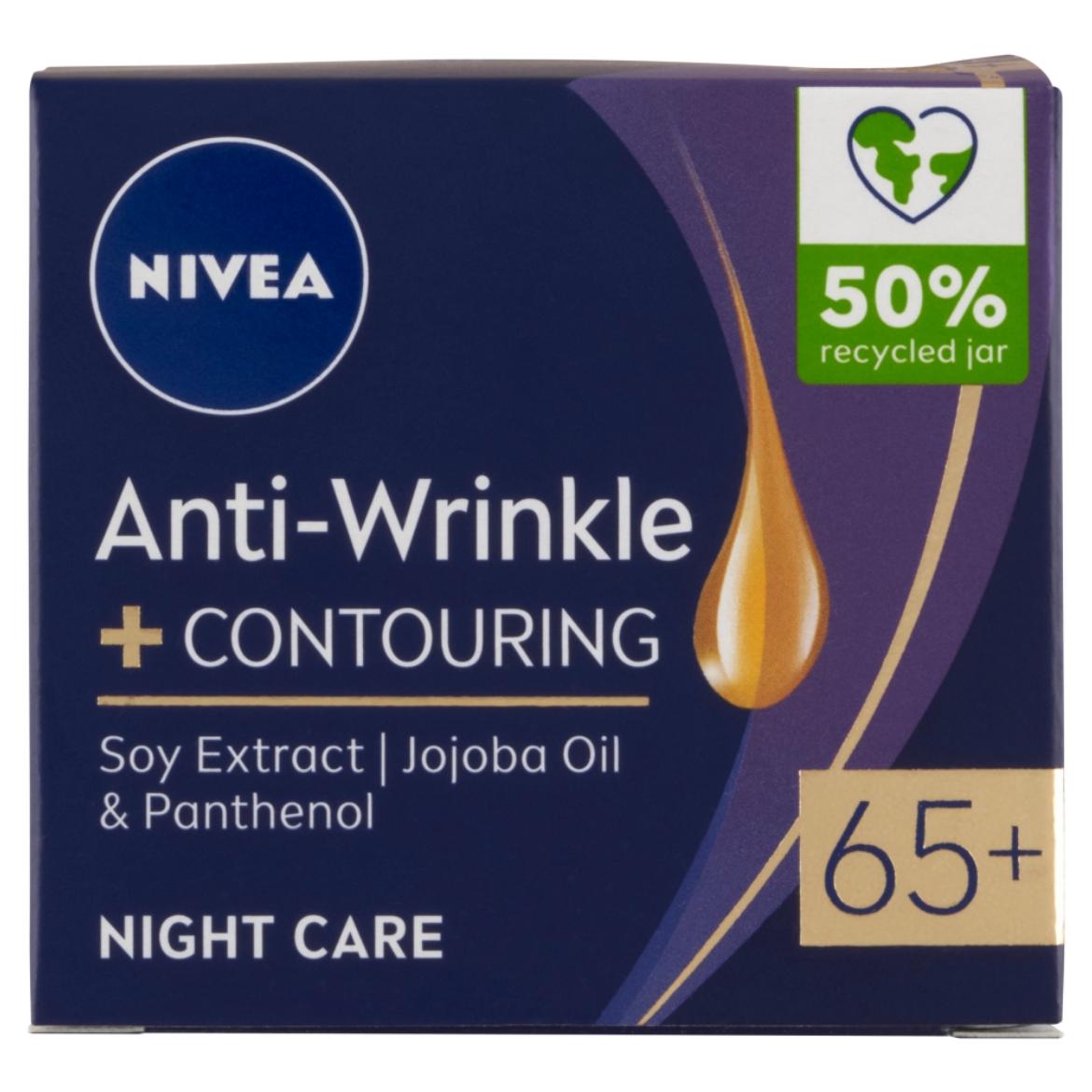NIVEA ránctalanító, feltöltő éjszakai arckrém 65+