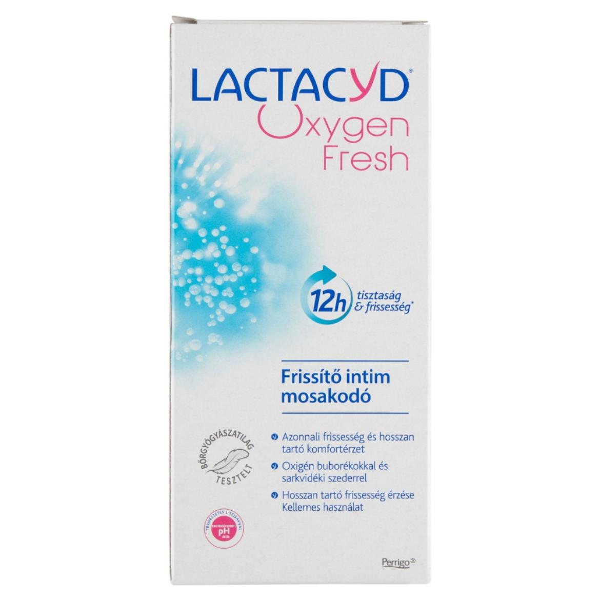 Lactacyd Oxygen Fresh frissítő intim mosakodó