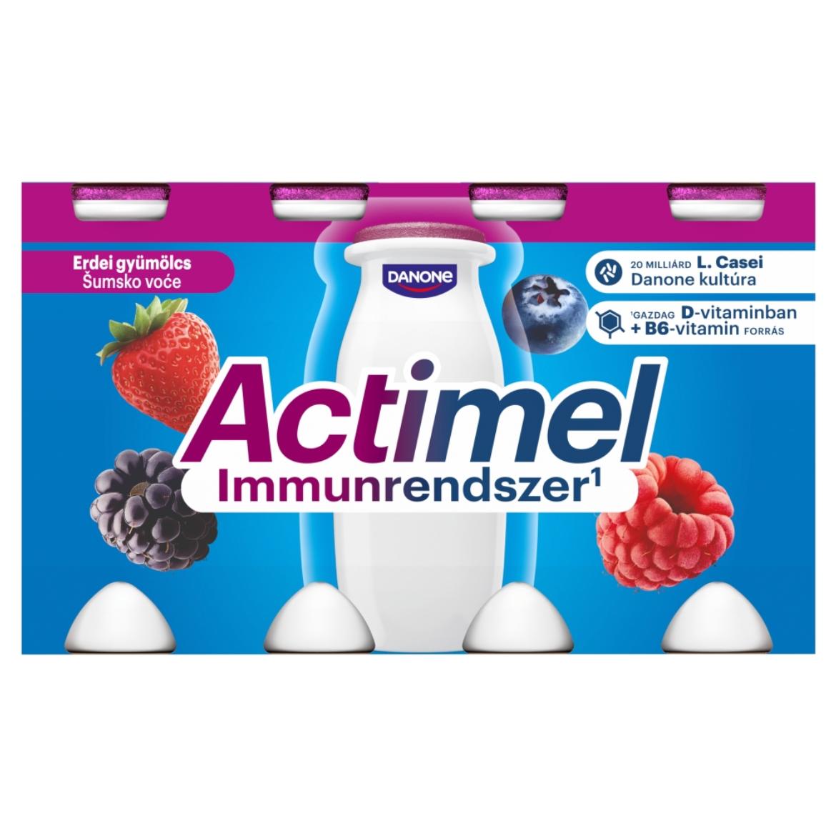 Danone Actimel Erdei gyümölcsízű joghurtital 8 x