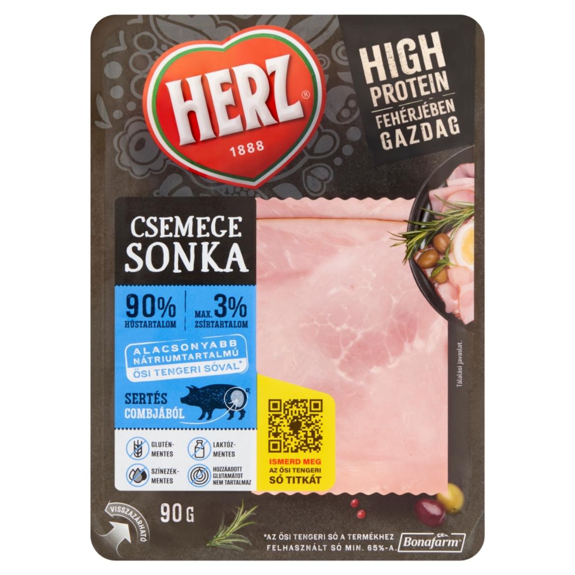 HERZ Gála szeletelt csemege sonka