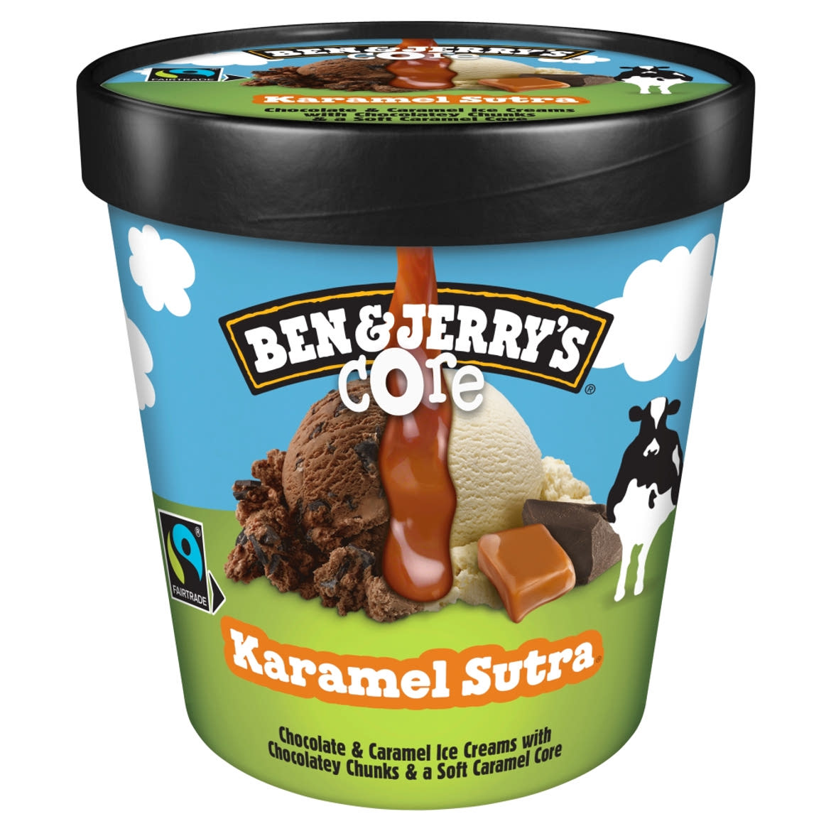 Ben & Jerry's poharas jégkrém Caramel Sutra