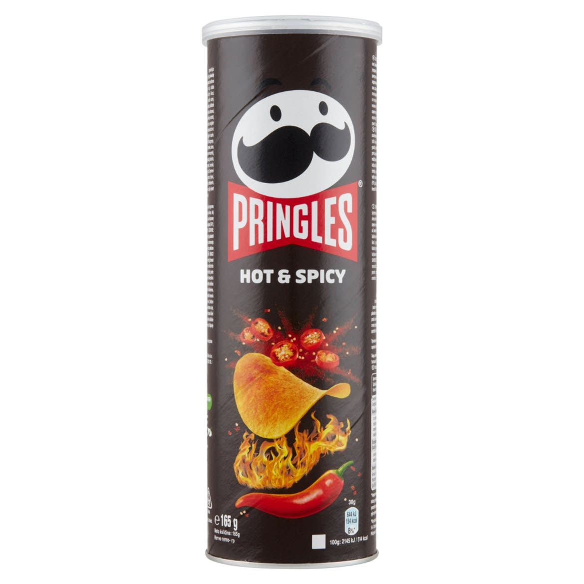 Pringles Hot & Spicy csípős ízesítésű snack