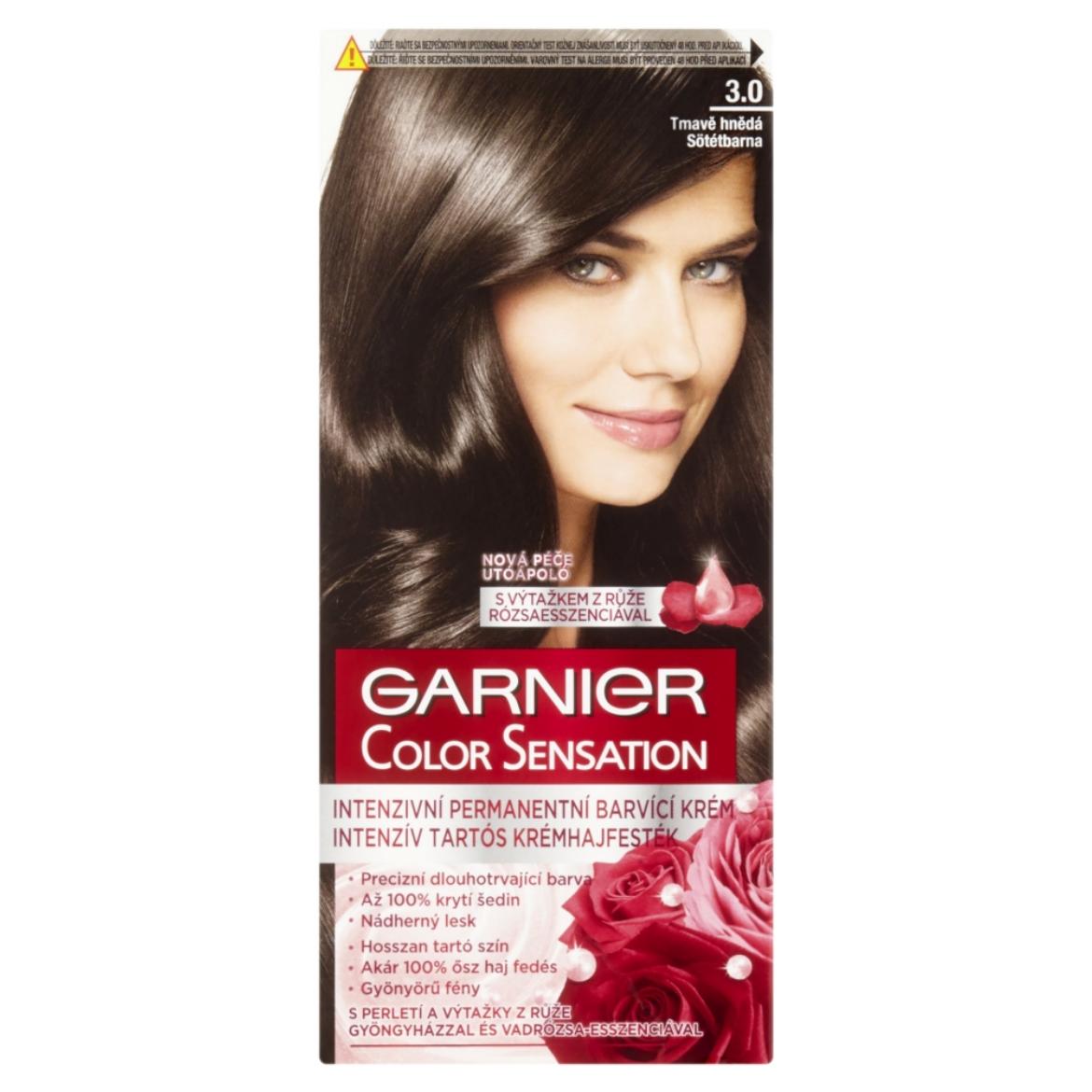 Garnier Color Sensation hajfesték 3 Sötétbarna